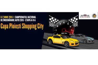 Luna sporturilor debuteaza la Ploiesti Shopping City cu a doua etapa a Campionatului National de Indemanare Auto
