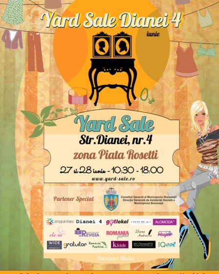 YARD SALE® 27 & 28 Iunie