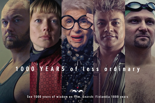 1000 years of #lessordinary by Finlandia Vodka