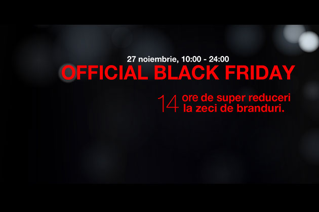Mall Promenada - 14 ore de super reduceri de pana la 70% de Official Black Friday