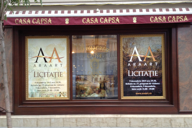 Peste 170 de cadouri de lux pot fi adjudecate in cadrul licitatiei AraArt numarul 27