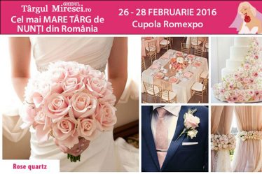 Tendinte Nunti 2016 la Targul Ghidul Miresei Februarie 2016