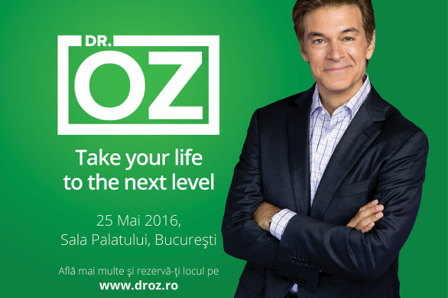 Dr. Oz in Romania 25 Mai 2016. Conferinta - Take your life to the next level
