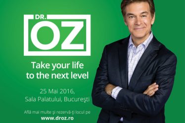 Biletele SILVER la conferinta sustinuta de Dr. Oz, in Romania, s-au epuizat!