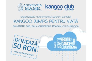 Asociatia M.A.M.E. si Kangoo Club Romania organizeaza Kangoo Jumps pentru Viata, editia a VII-a, la Cluj