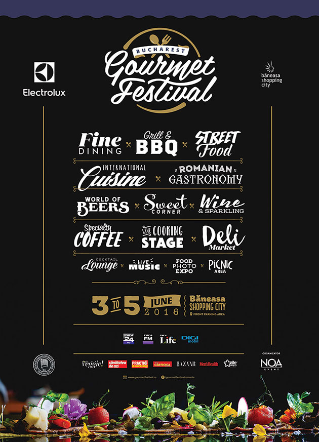 Alinta-ti papilele gustative in Baneasa Shopping City la Bucharest Gourmet Festival