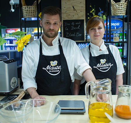 Becel aduce in Romania conceptul unic Becel Blend Bar