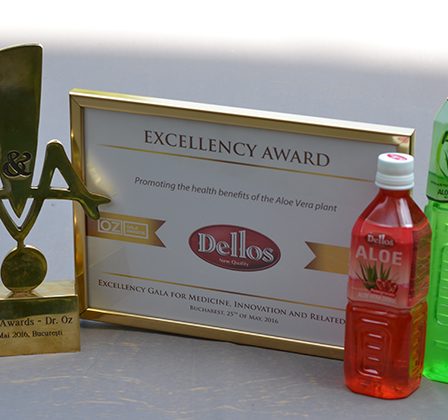 Dr. Oz a premiat bauturile racoritoare Dellos cu Aloe Vera