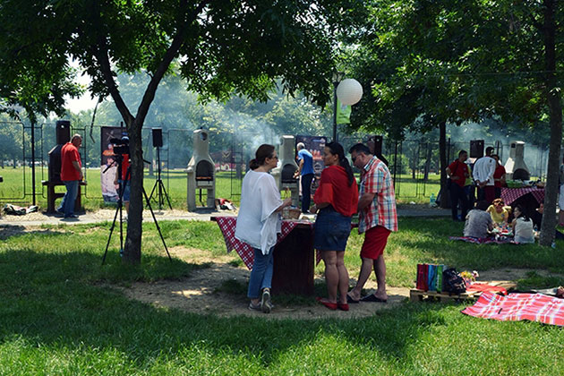 Vegeta a dat startul la gratare prin inaugurarea zonei reamenajate de picnic din Parcul Lumea Copiilor