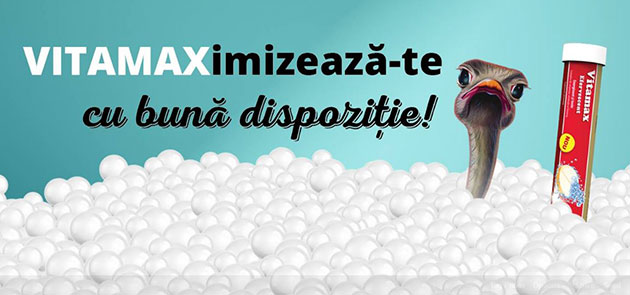 Vitamax Efervescent si te intreci cu energia!
