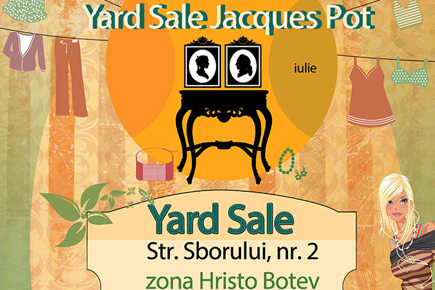 Yard Sale de Iulie la Jacques Pot