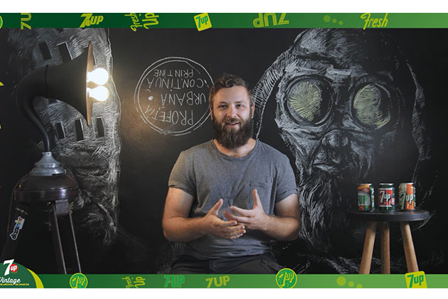 Gandeste creativ, simte original, fii diferit! Fii 7Up!