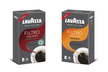 Lavazza Filtro Italiano. Noul amestec de cafea italiana pentru preparare la filtru