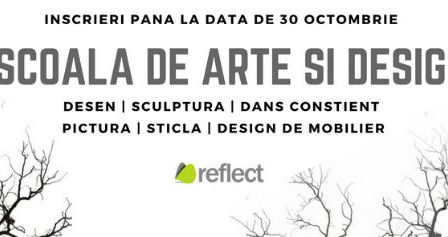 Gradina Sticlarilor prezinta Scoala de Arte si Design Reflect Art