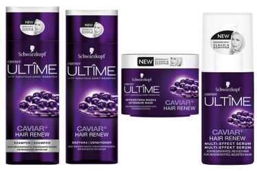 Noua gama essence ULTIME CAVIAR+ HAIR RENEW de la Schwarzkopf