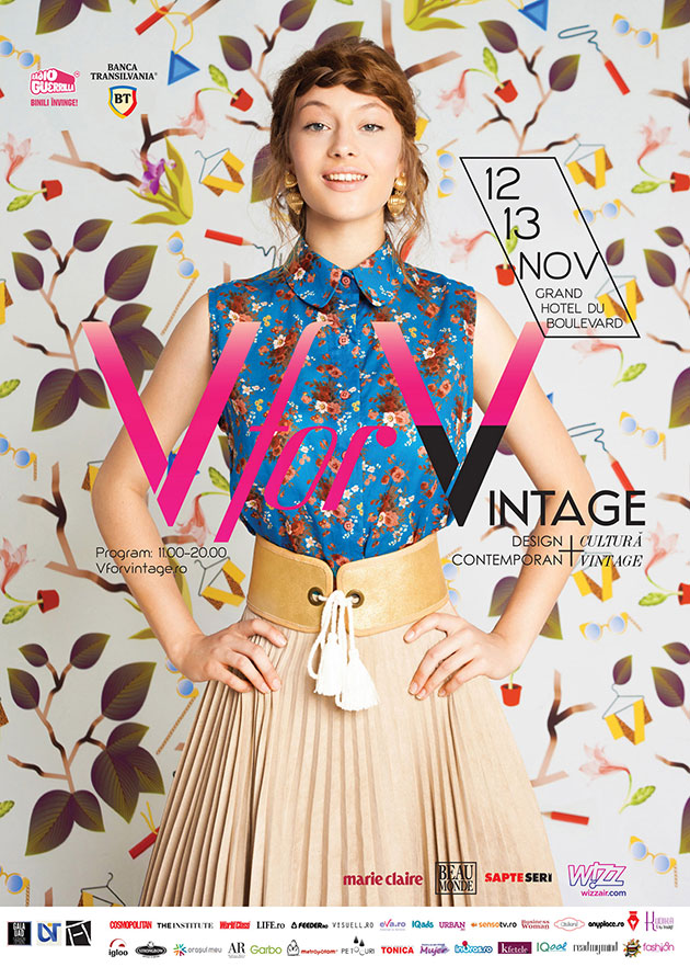 V FOR VINTAGE #17 - Targ de design contemporan si cultura vintage -