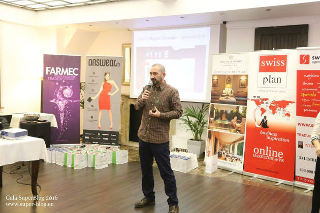 Jurnalistul buzoian Eugen Zavoianu castiga trofeul SuperBlog 2016