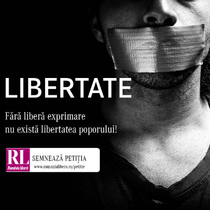 PETITIE ONLINE "Romania libera"