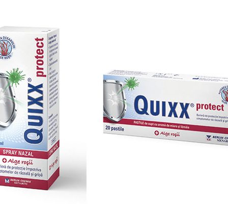 Berlin-Chemie Menarini lanseaza gama Quixx® Protect, cu extract de alge rosii