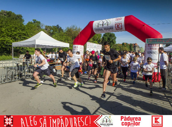 Peste 5000 de oameni sunt invitati sa dea nastere padurii la Crosul Padurii Copiilor 2017!