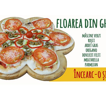 Reteta pizza de post: Floarea din ghiveci