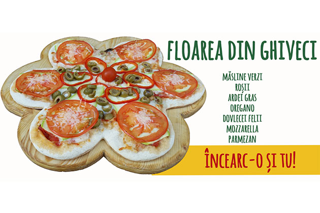 Reteta pizza de post: Floarea din ghiveci
