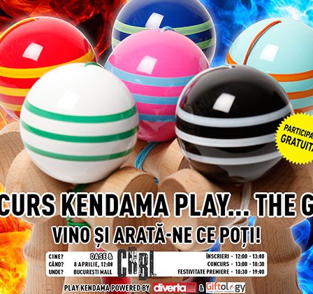 Vino sa joci Kendama si sa castigi premii la Bucuresti Mall!