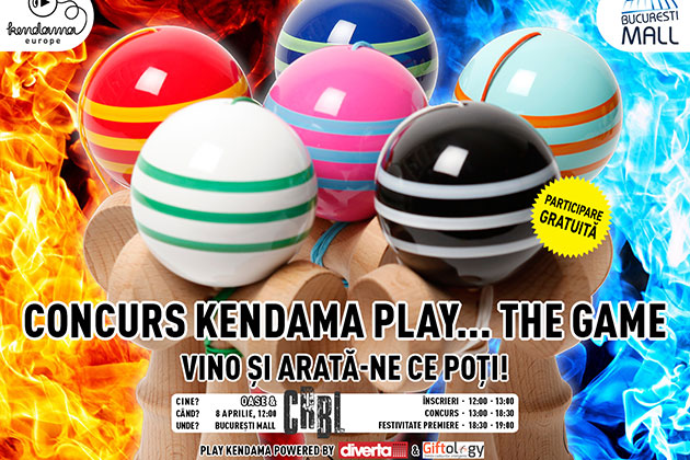 Vino sa joci Kendama si sa castigi premii la Bucuresti Mall!