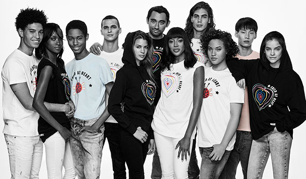 Diesel se asociaza cu supermodelul Naomi Campbell si organizatia Fashion For Relief pentru a crea CHILD AT HEART, o colectie dedicata bunastarii copiilor din intreaga lume