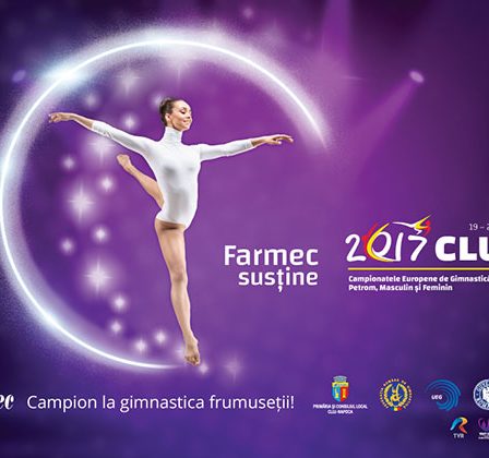 Campion la gimnastica frumusetii, Farmec devine partener oficial al Campionatelor Europene de Gimnastica Artistica Petrom