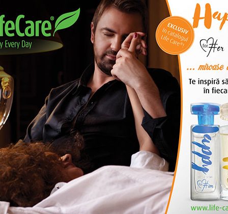 Life Care® lanseaza in premiera noile parfumuri HAPPY by Horia Brenciu