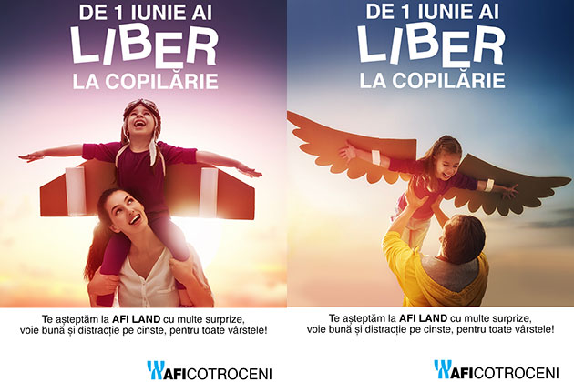 De 1 Iunie ai LIBER LA COPILARIE, pe taramul AFI LAND!