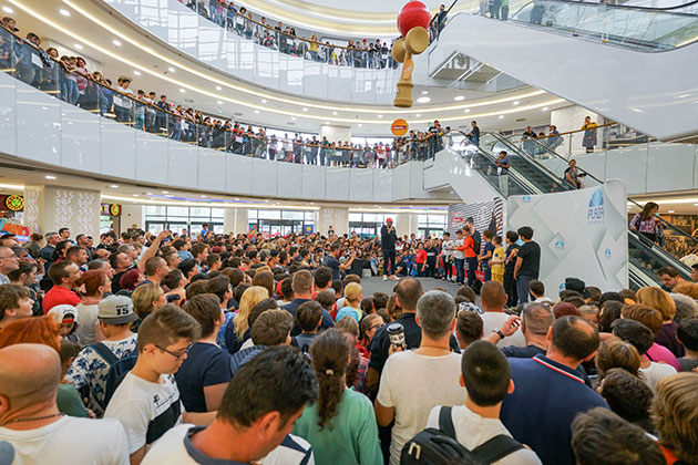 Numar record de participanti pentru Europa, la o competitie de Kendama din Romania