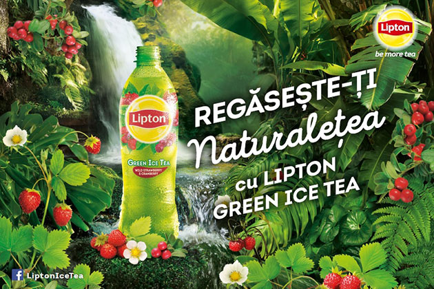 Lipton da tonul verii cu un nou sortiment de ceai verde