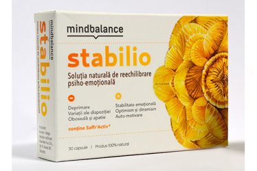 S-a lansat cel mai avansat produs nutraceutic destinat reechilibrarii psiho-emotionale: MINDBALANCE STABILIO