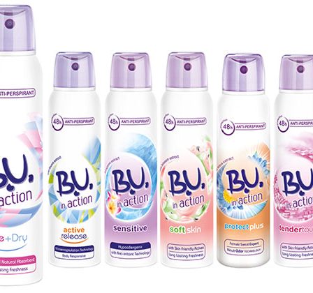 Delicatete si eficienta: B.U. lanseaza antiperspirantul in action Pure+Dry