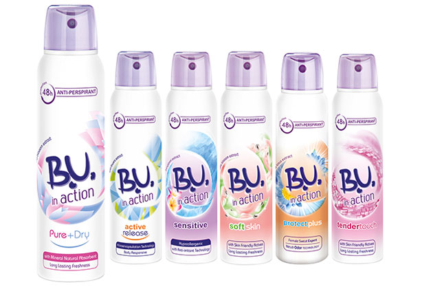 Delicatete si eficienta: B.U. lanseaza antiperspirantul in action Pure+Dry