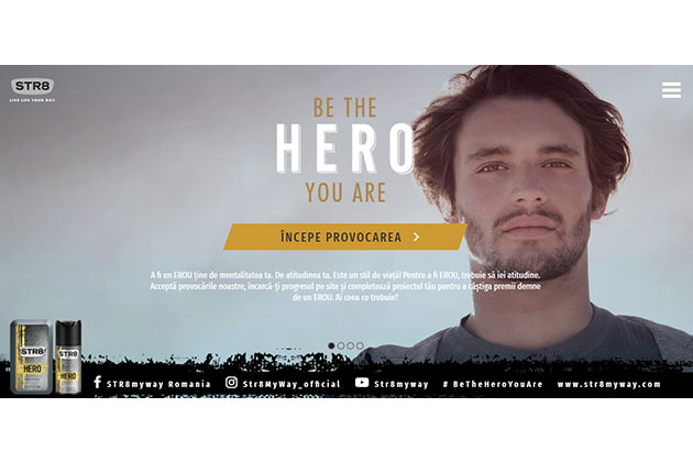 Campania STR8 Hero - #BeTheHeroYouAre