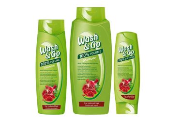 Culoare stralucitoare si 100% VOLUM cu noul Wash&Go pentru par vopsit