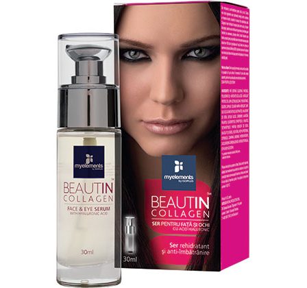 Noul BEAUTINΤΜ COLLAGEN Ser pentru Fata & Ochi. Lasa frumusetea sa straluceasca!