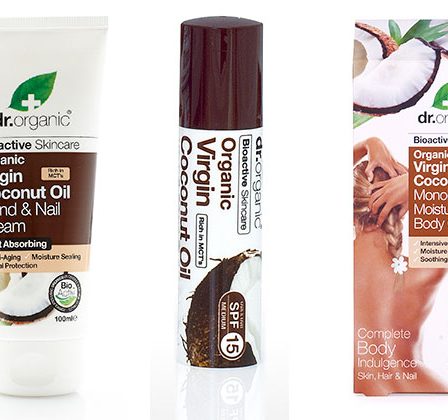 Piele stralucitoare si par hidratat cu gama Virgin Coconut Oil de la Dr. Organic