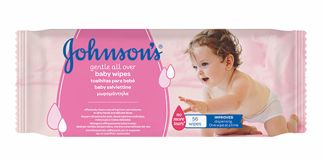 Servetelele igienice JOHNSON' S Gentle All Over Baby Wipes