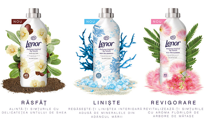 Noua colectie Lenor inspirata din natura, prezentata in avanpremiera la Feeric Fashion Week