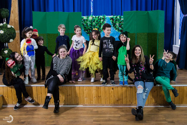 Actrita Ioana Ginghina da startul cursurilor de actorie pentru copii