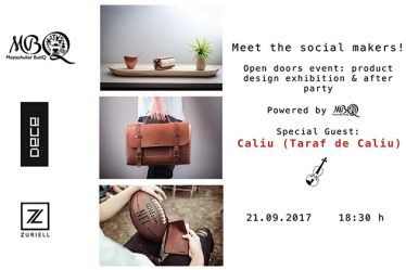 MEET THE SOCIAL MAKERS! Brandurile sociale Mesteshukar ButiQ, Zuriell si DECE isi prezinta noile colectii de produse