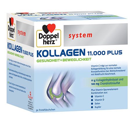 Doppelherz® system KOLLAGEN 11.000 PLUS pentru sanatatea si mobilitatea articulatiilor