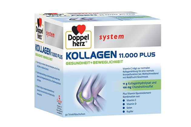 Doppelherz® system KOLLAGEN 11.000 PLUS pentru sanatatea si mobilitatea articulatiilor