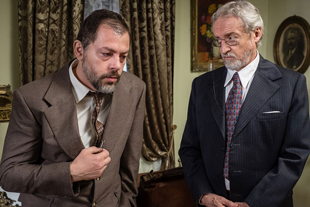 Ioan Andrei Ionescu este tatal lui Marcel Iures in filmul "Octav"