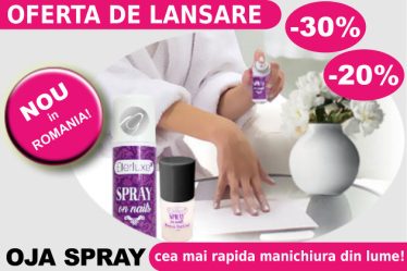 Oja spray - cea mai rapida manichiura din lume!