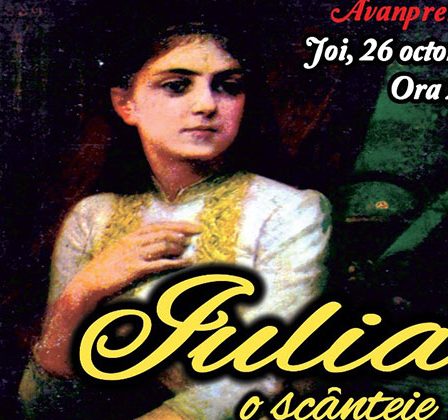 Teatrul Elisabeta anunta prima avanpremiera a stagiunii 2017-2018, un spectacol eveniment in regia Mirelei Stoian: "Iulia, o scanteie..."